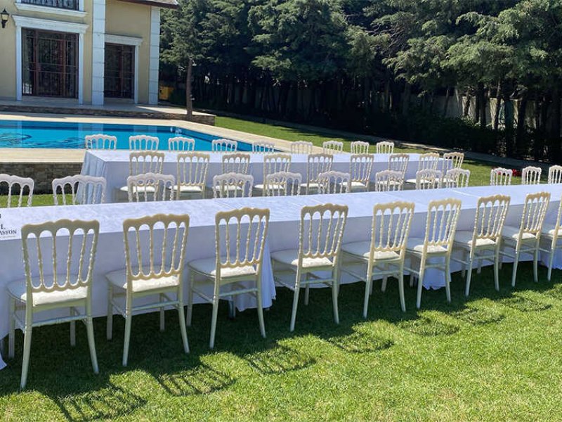 Nişan İçin Masa ve Sandalye İstanbul | 2026 Fiyatları, Süsleme ve 7/24 Hizmet