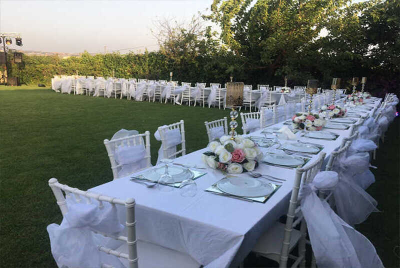Etkinlik İçin Masa Sandalye Kiralama
