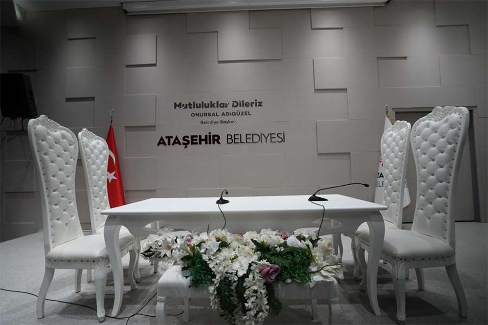 Ataşehir Evlendirme Dairesi Nikah Kokteyli Organizasyonu