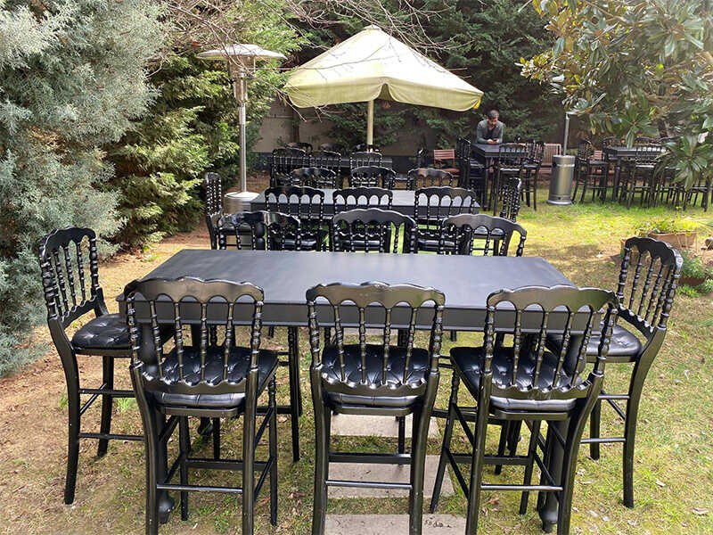 Siyah Bar Masası Kiralama